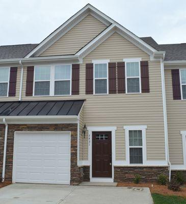 Townhome in the Stonegrove subdivision in Charlotte that we manage for rent.