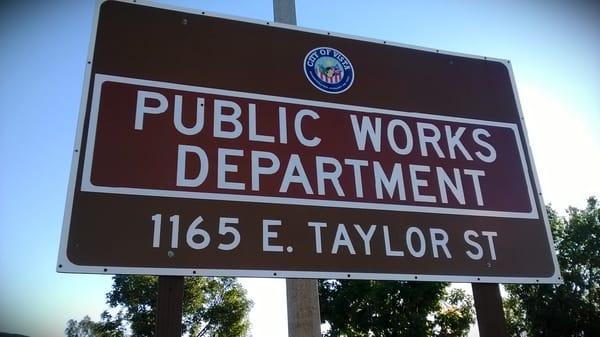 City of Vista Public Works Department