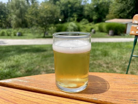 "Leeway: Green Tea" (Gose-Inspired Farmhouse Ale)