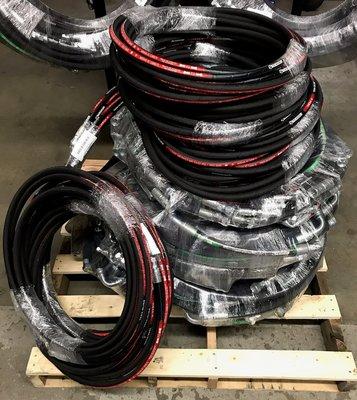 We make hydraulic hoses