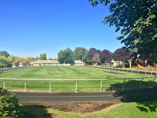 Athletic Track at the Washington State School for the Blind