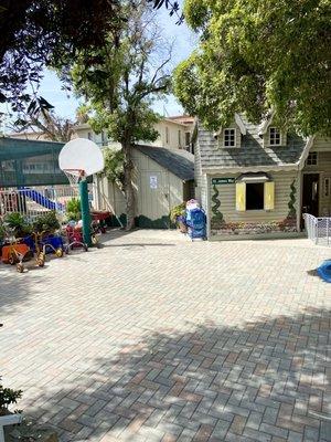 Love the shaded patio