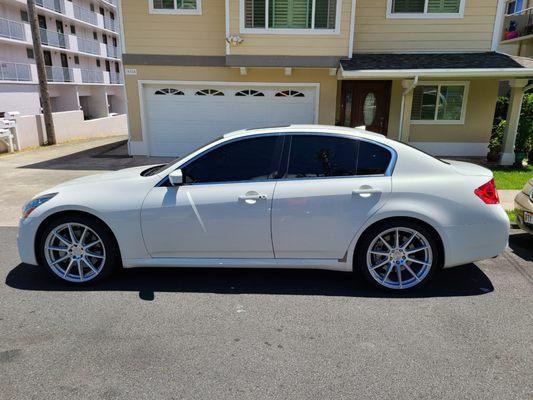 20" wheels & brand new tires installed