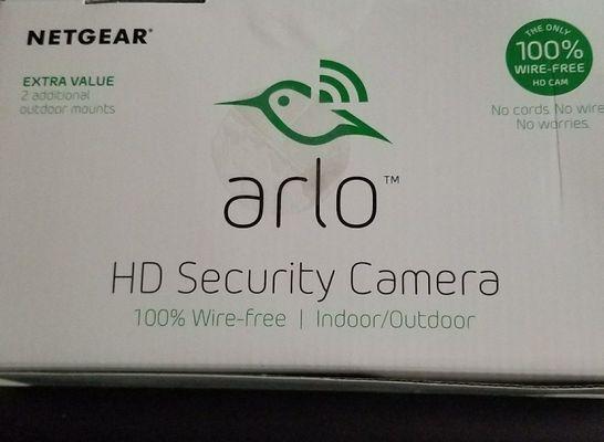 Install wired or wireless security camera