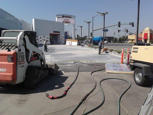 #sandblasting #concrete in #norwalk #california