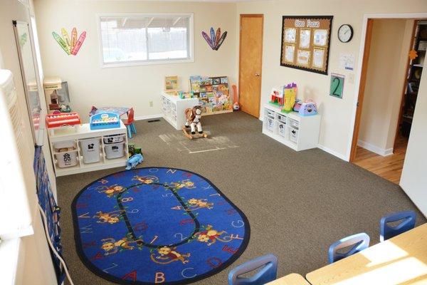 Inside classroom