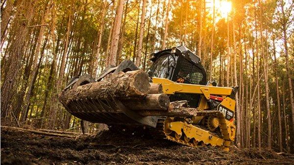 Compact forestry equipment