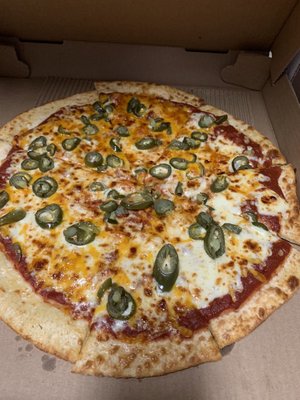 Jalapeño & Cheese Pizza