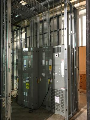 Electrical panels for a project in mall