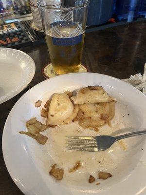 Pierogis, yum!