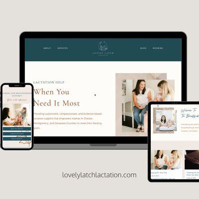 Lactation Consultant Website