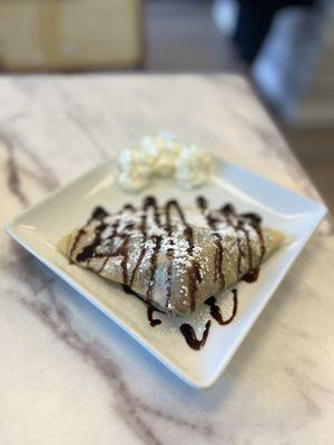 Strawberry Nutella crepe