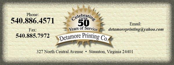 Detamore Printing