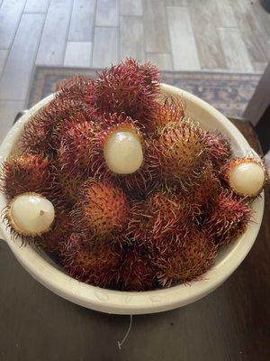 Rambutan big and juicy sweet