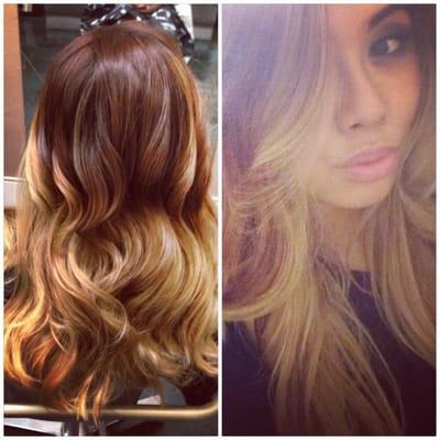 blonde ombre