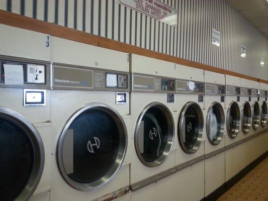 4 of the 18 dryers that were out of order