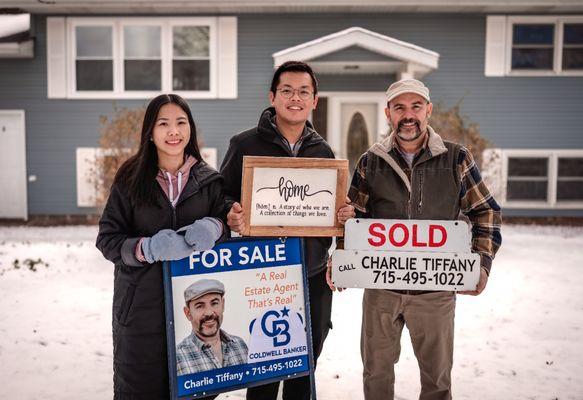 Buyers that had success in starting their dream of home ownership - Congrats Nick & Song!!!