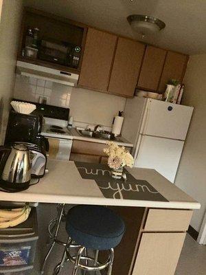 Interior Kitchen in one of our resident's units!