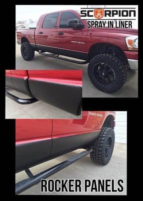 Scorpion Spray On Rocker Panels