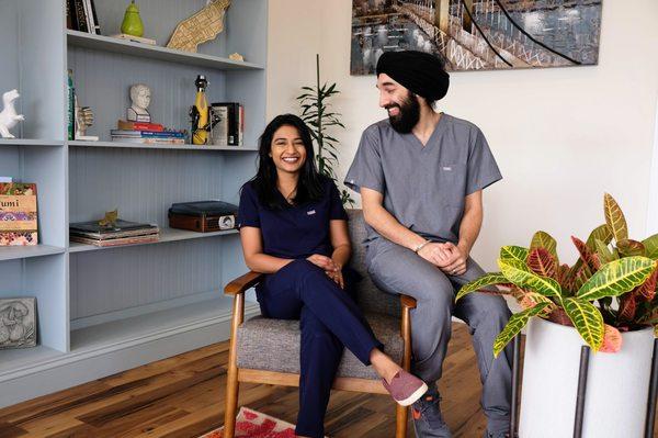 Dr. Munira Sulaiman and Dr. Mandeep Singh