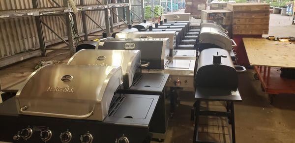 Grills assembled by HANZONTEK.