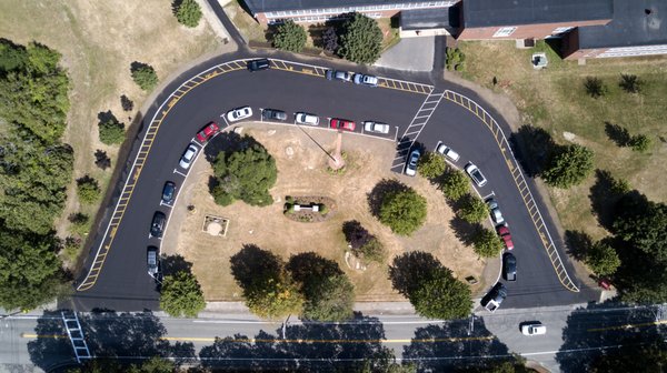 School Driveway Paving