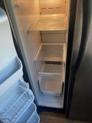 After refrigerator clean