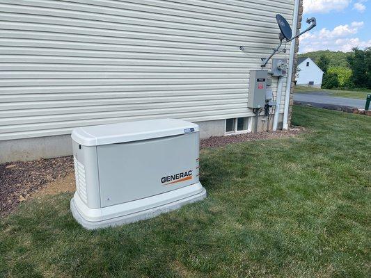 26kW Generac Generator Installation, Slatington, PA