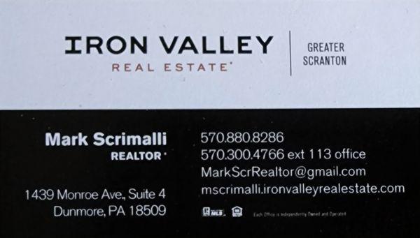 Mark Scrimalli - Iron Valley