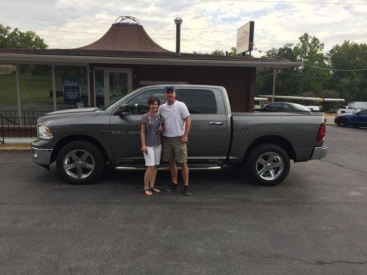 Justin & Jen and their 2012 Dodge Ram 1500 SLT Big Horn