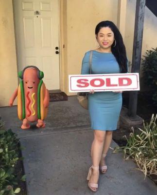 Helped trinity and her pet hotdog get into their first home! Thank you for trusting me to get you a home!