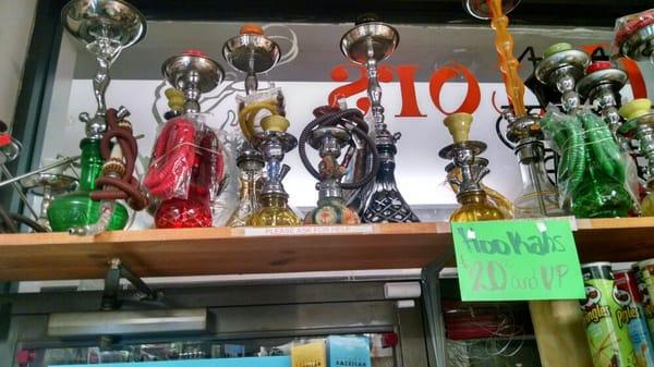 Hookahs, tobacco, charcoals... Great prices