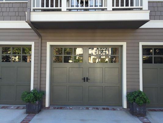 Clopay Reserve Collection garage doors in Santa Barbara, CA