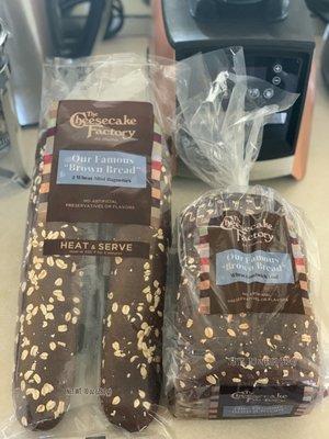 They have Cheesecake Factory's "brown bread"! You're welcome! =D