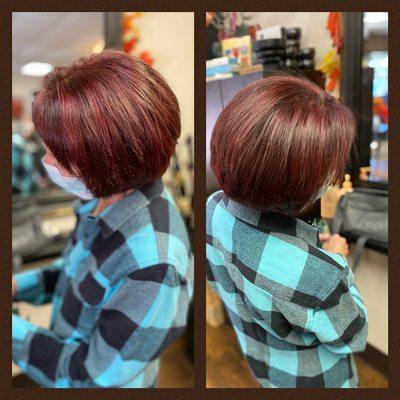 Color and cut by Jen Fisher