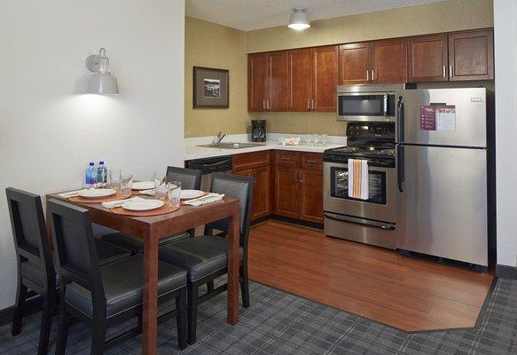 Residence Inn Minneapolis Downtown at The Depot Two Bedroom Kitchen