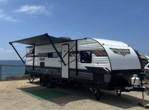 2023 26' Wildwood With Double Bunk Beds & Slideout (T43)
Travel trailer * Sleeps 8