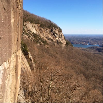 Rock Walls of rumbling bald