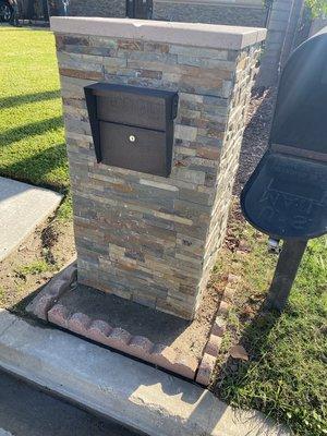 Mail box remodeling