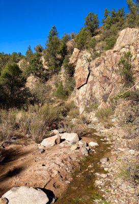 Creek on trail #622