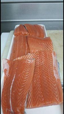 Norwegian salmon wild caught