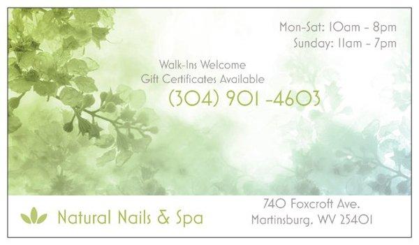 Natural Nails & Spa Under New Management!!! 30% OFF ALL SERVICES!