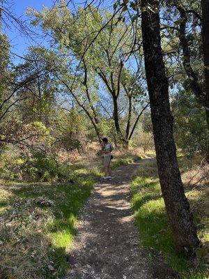 Upper Bidwell Park in Chico.  Early October 2023.