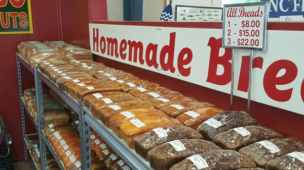 Amazing homemade breads!