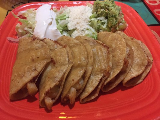 Tacos Dorados with potatoes (potacos, as I like to say)