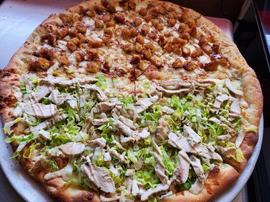 Chicken Ceasar Pizza / Chicken tamarindo picante