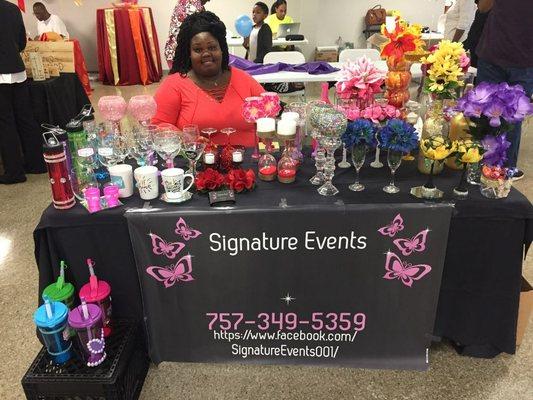 I also host and participate in Vendor events