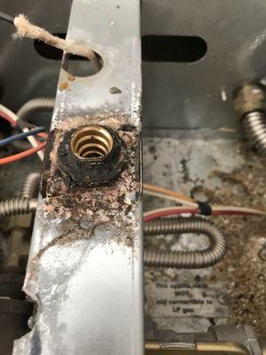 Thermador stove burner repair