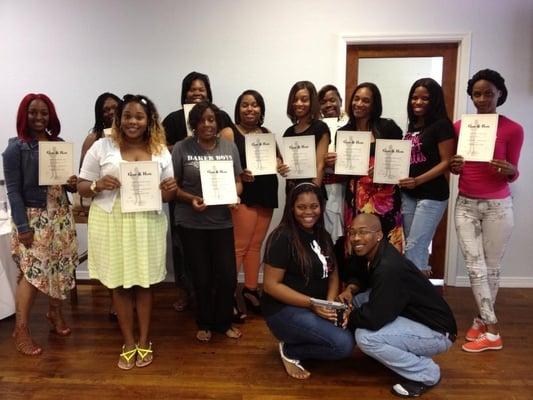 April 2013 Gunz & Heelz graduated class