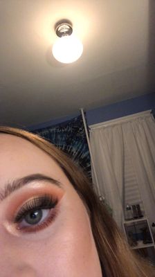 Fall look I did on myself